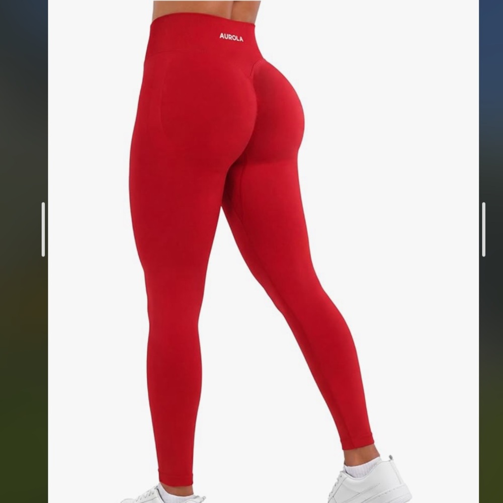 Aurola Influence Workout Leggings Seamless Compression Tummy Control